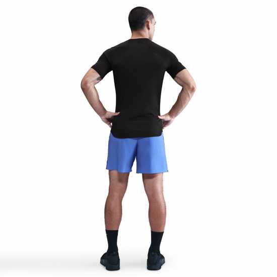 Nike Мъжка Тениска Къс Ръкав Pro Training Dri-Fit Short Sleeve Top Mens Black/White Мъжки тениски и фланелки