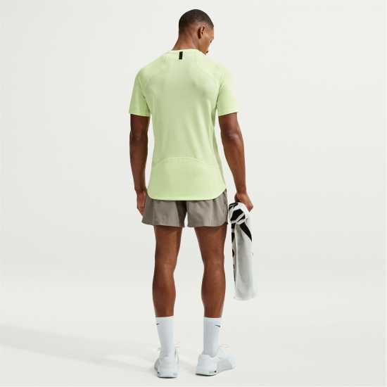 Nike Мъжка Тениска Къс Ръкав Pro Training Dri-Fit Short Sleeve Top Mens Liquid Lime 