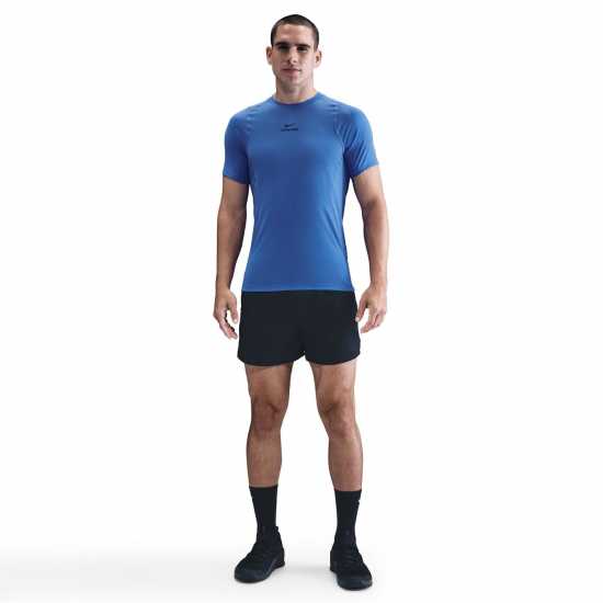 Nike Мъжка Тениска Къс Ръкав Pro Training Dri-Fit Short Sleeve Top Mens Comet Blue Мъжки тениски и фланелки