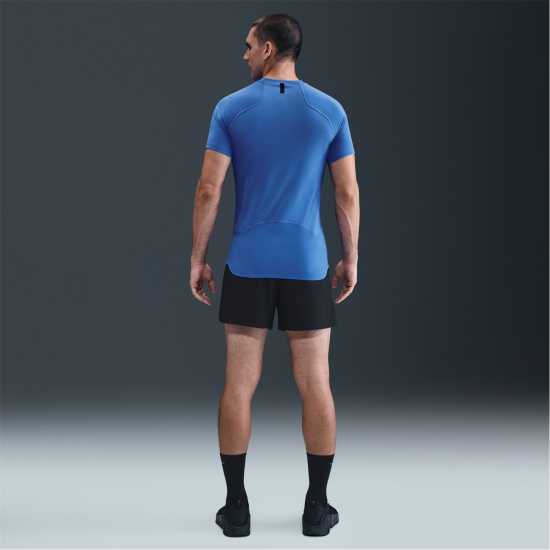 Nike Мъжка Тениска Къс Ръкав Pro Training Dri-Fit Short Sleeve Top Mens Comet Blue Мъжки тениски и фланелки