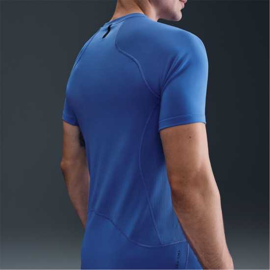 Nike Мъжка Тениска Къс Ръкав Pro Training Dri-Fit Short Sleeve Top Mens Comet Blue Мъжки тениски и фланелки