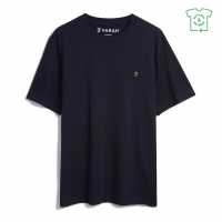 Farah Farah Alexander Regular Fit Circular T-Shirt  Мъжки тениски и фланелки