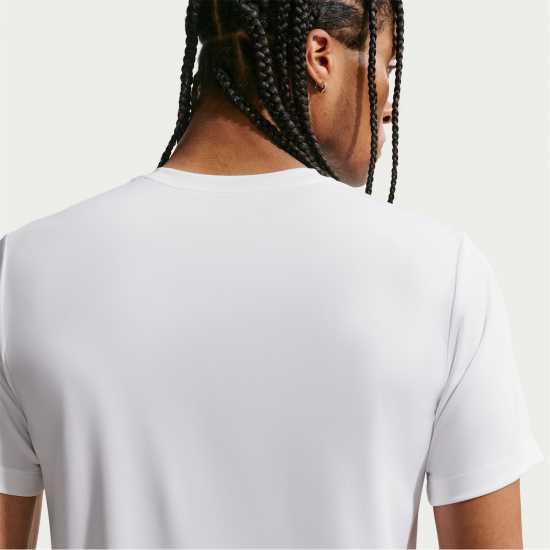 Nike Men's Flex Short Sleeve Performance Gym Top White 