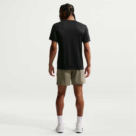 Nike Men's Flex Short Sleeve Performance Gym Top Black 