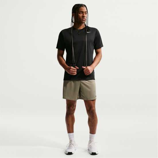 Nike Men's Flex Short Sleeve Performance Gym Top Black 