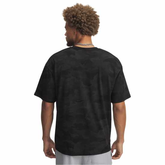 Under Armour Ua Ath Dpt Aop Ss Sn00 Black/White 