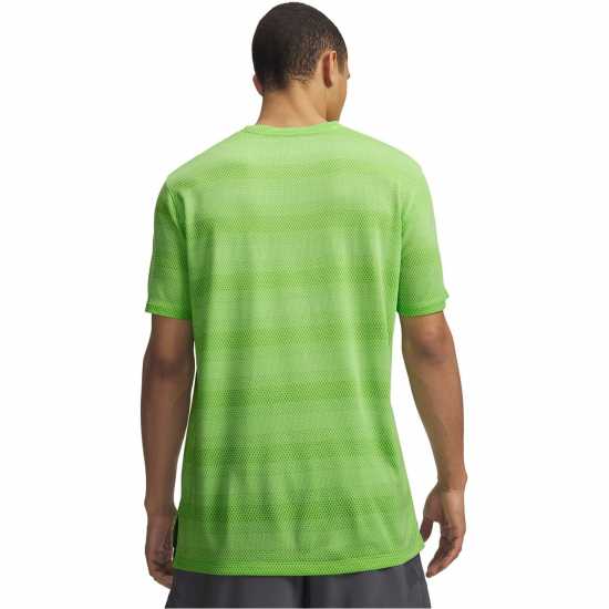 Under Armour Ua Velociti Mens Short Sleeve Lumos Lime/Refl 