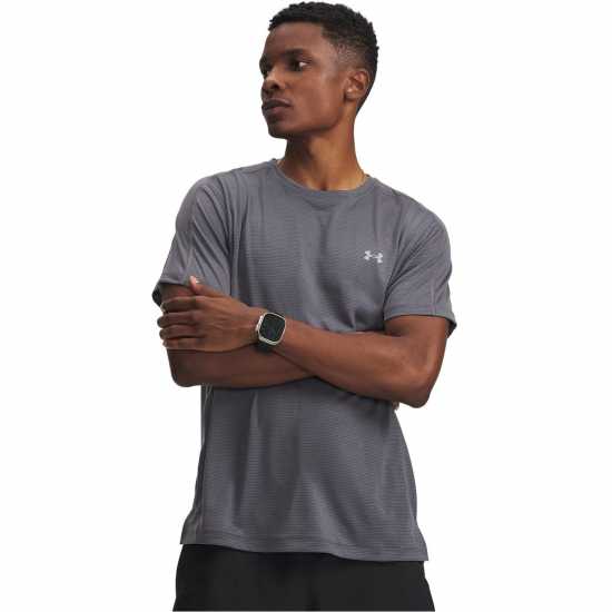Under Armour Ua Velociti Reflect Mens Short Sleeve Cstlerck/Refl 