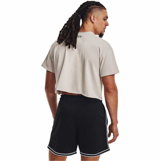 Мъжки тениски и фланелки Under Armour Pjt Rck Cutoff T Sn99 Сиво Under Armour Pjt Rck Cutoff T Sn99 Сиво Мъжки тениски и фланелки