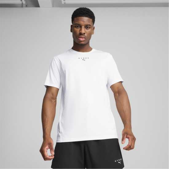 Puma X Hyrox Always On Cloudspun T-Shirt Adults Пума Бяло Мъжки тениски и фланелки