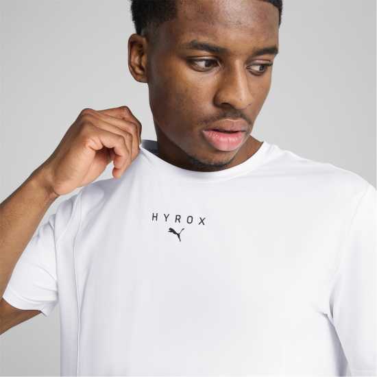Puma X Hyrox Always On Cloudspun T-Shirt Adults Пума Бяло Мъжки тениски и фланелки