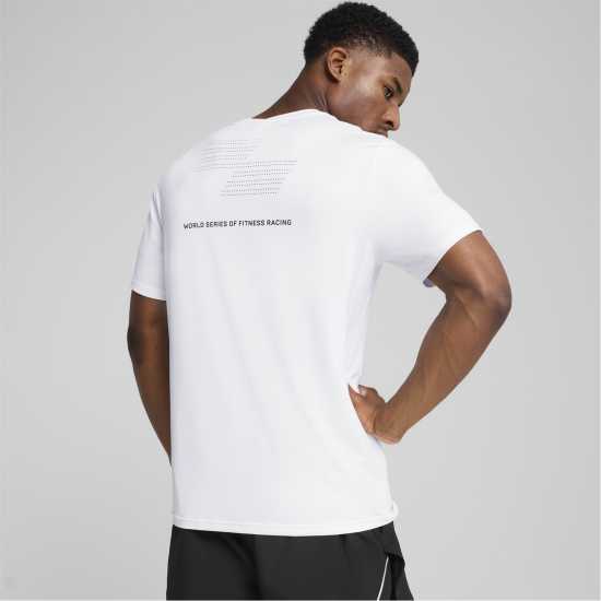 Puma X Hyrox Always On Cloudspun T-Shirt Adults Пума Бяло Мъжки тениски и фланелки