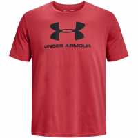 Under Armour M Sports Lgo Ss Sn99 Red Мъжки ризи