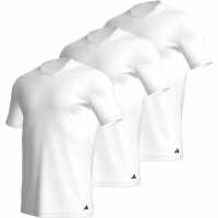 Adidas 3Pk T-Shirts Sn00 White Мъжки тениски и фланелки