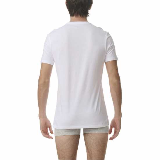 Мъжки тениски и фланелки Adidas 3Pk T-Shirts Sn00 White Adidas 3Pk T-Shirts Sn00 White Мъжки тениски и фланелки