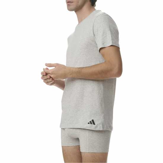 Мъжки тениски и фланелки Adidas 3Pk T-Shirts Sn00 Assorted Adidas 3Pk T-Shirts Sn00 Assorted Мъжки тениски и фланелки