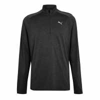 Puma Men's Tad Qz Long Sleeve Performance Gym Top Charcoal Puma Men's Tad Qz Long Sleeve Performance Gym Top Charcoal