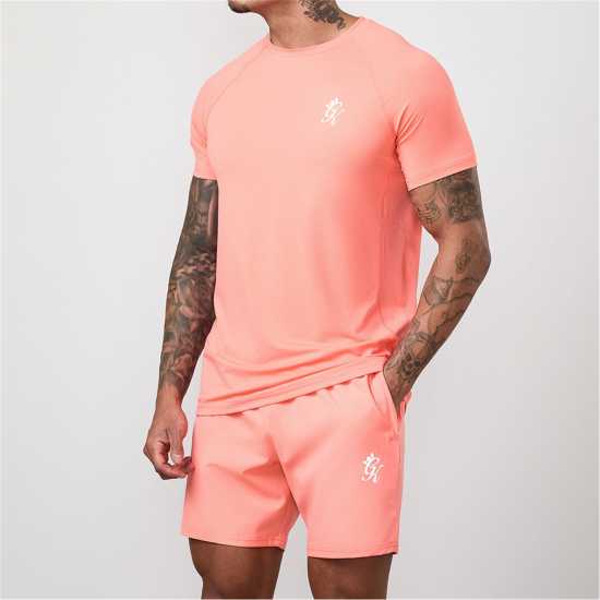 Gym King Gym King Energy Tee - Coral Dust Gym King Gym King Energy Tee - Coral Dust