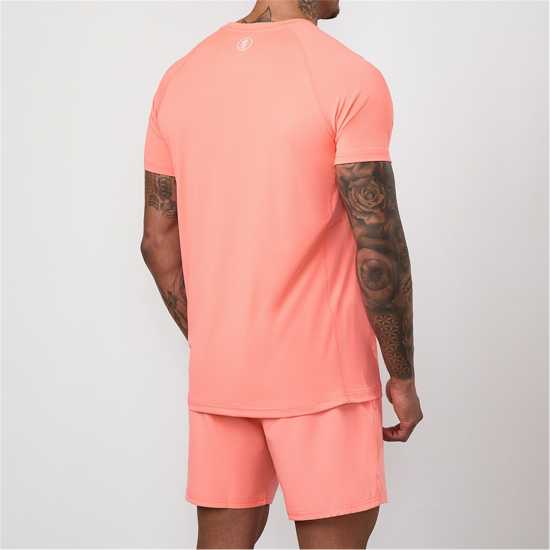 Gym King Gym King Energy Tee - Coral Dust Gym King Gym King Energy Tee - Coral Dust