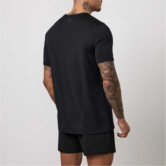Gym King Gym King Victory Performance Poly Tee - Black Gym King Gym King Victory Performance Poly Tee - Black