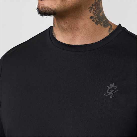 Gym King Gym King Victory Performance Poly Tee - Black Gym King Gym King Victory Performance Poly Tee - Black