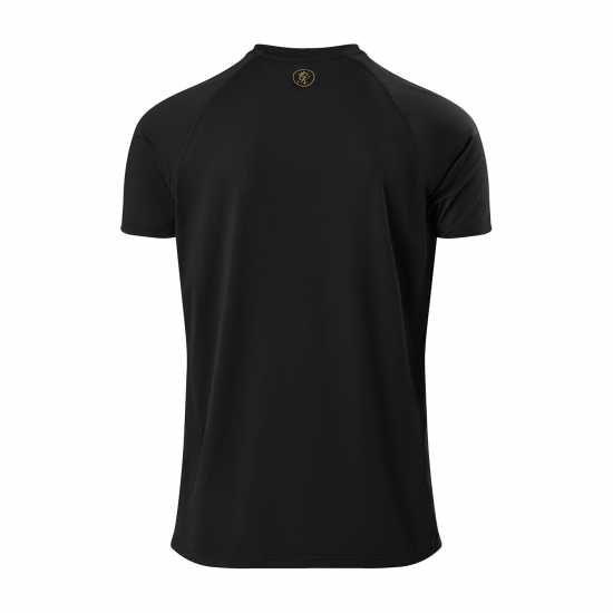 Gym King Gym King Energy Tee Black/Gold Gym King Gym King Energy Tee Black/Gold