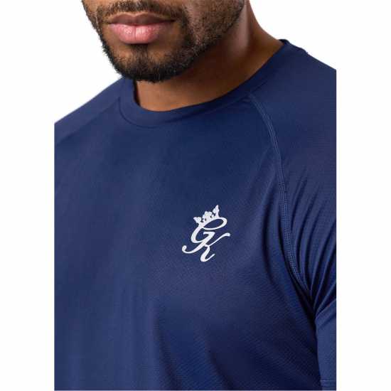 Gym King Gym King Energy Tee Oxford Blue Gym King Gym King Energy Tee Oxford Blue