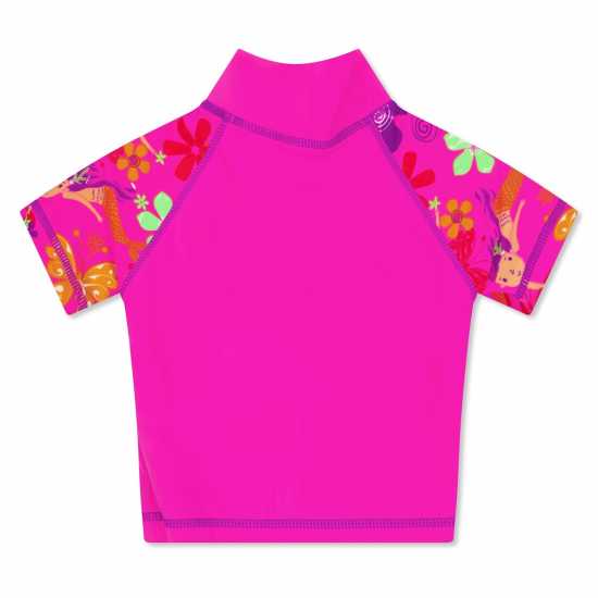 Zoggs Mermaid Flower Sun Top Juniors Zoggs Mermaid Flower Sun Top Juniors