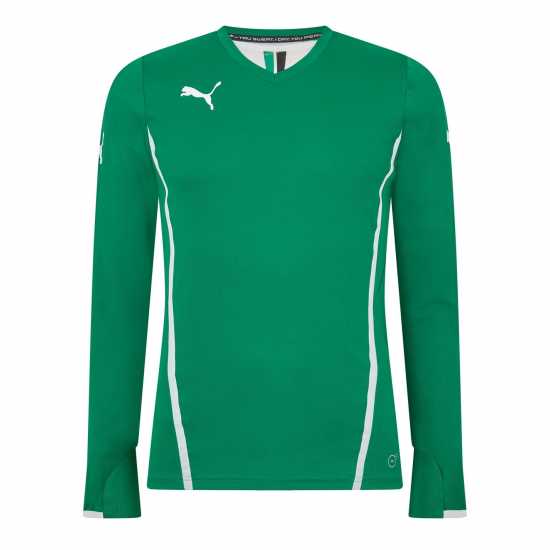 Puma Мъжка Риза (13) King Ls Shirt Mens Green 