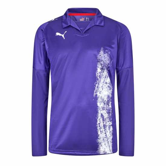 Puma Мъжка Риза Esito Ii Ls Shirt Mens Purple 