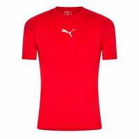 Puma Мъжка Риза (F5) Roundneck (Vent) Shirt Mens Red 