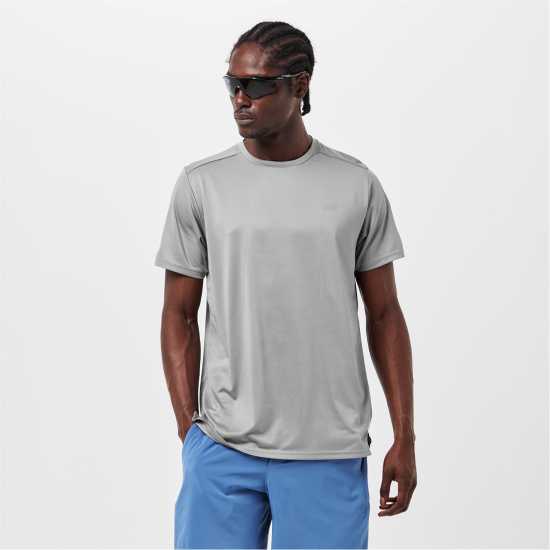 Мъжко Горнище За Бягане New Balance Balance Se Running Top Mens SLATE GREY Мъжки тениски и фланелки