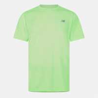 Мъжко Горнище За Бягане New Balance Balance Se Running Top Mens Mint Green Мъжки тениски и фланелки