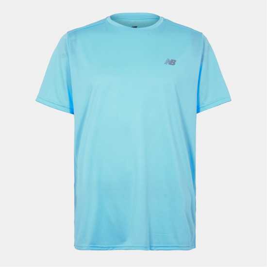 Мъжко Горнище За Бягане New Balance Balance Se Running Top Mens Sky Blue Мъжки тениски и фланелки