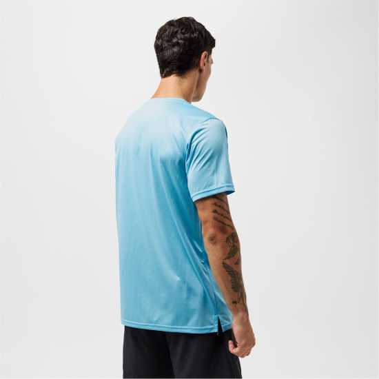 Мъжко Горнище За Бягане New Balance Balance Se Running Top Mens Sky Blue Мъжки тениски и фланелки