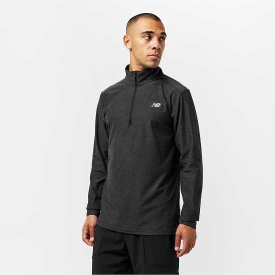 Мъжко Горнище С Цип New Balance Balance Space Dye Qtr Zip Top Mens  Мъжки тениски и фланелки