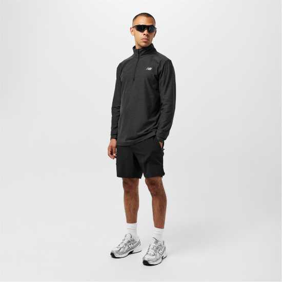 Мъжко Горнище С Цип New Balance Balance Space Dye Qtr Zip Top Mens  Мъжки тениски и фланелки