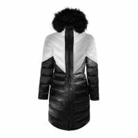 Dare2B Ватирано Яке Dare 2B 2B Supression Longline Insulated Padded Jacket Quilted Womens Сребристо/Черно Дамски якета и палта