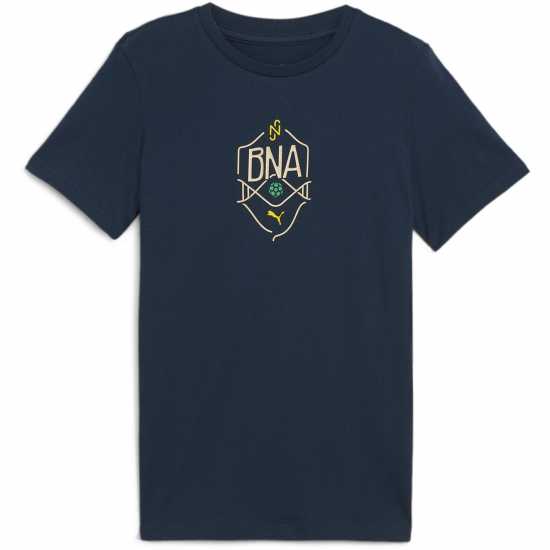 Детски тениски и фланелки Puma Neymar Jr Bna Logo T-Shirt Juniors Puma Neymar Jr Bna Logo T-Shirt Juniors Детски тениски и фланелки