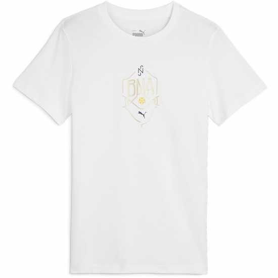 Детски тениски и фланелки Puma Neymar Jr Bna Logo T-Shirt Juniors Puma Neymar Jr Bna Logo T-Shirt Juniors Детски тениски и фланелки
