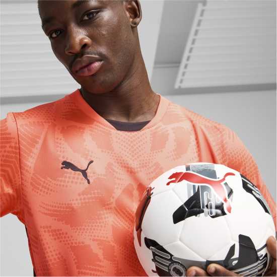 Puma Goalkeeper Short Sleeve Shirt Adults Неоново Слънце Мъжки тениски и фланелки