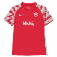 Nike Детска Тениска Къс Ръкав England Netball Short Sleeve T Shirt Junior