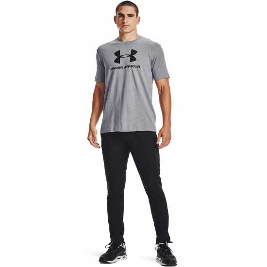 Sale Мъжка Тениска Under Armour Sportstyle T Shirt Mens Grey - Мъжки ризи