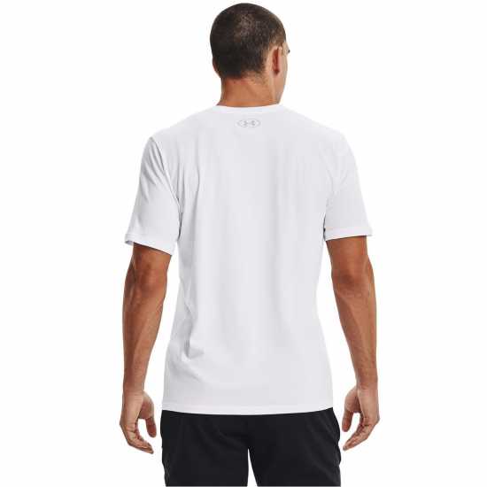 Sale Мъжка Тениска Under Armour Sportstyle T Shirt Mens White - Мъжки ризи