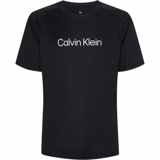 Мъжка Риза Calvin Klein Performance Performance Logo T-Shirt Mens CK Black Мъжки ризи
