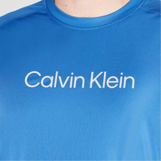 Мъжка Риза Calvin Klein Performance Performance Logo T-Shirt Mens DELFT Мъжки ризи