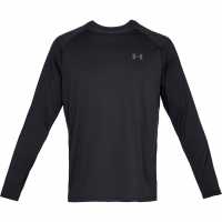 Under Armour Мъжка Риза Tech 2.0 Long Sleeve T-Shirt Mens Черно Мъжки тениски и фланелки