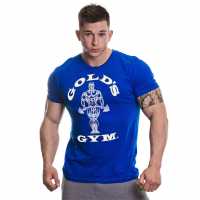 Golds Gym Мъжка Риза Muscle Joe T-Shirt Mens Royal Мъжки ризи