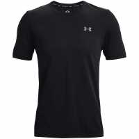Under Armour Мъжка Тениска Rush Geosport T Shirt Mens Black Мъжки ризи