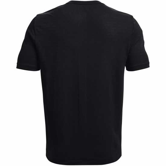 Under Armour Мъжка Тениска Rush Geosport T Shirt Mens Black Мъжки ризи